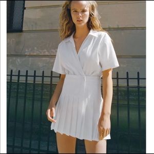 Zara Pleated romper size XS. Most favorite bloggers